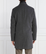 Хлопковое пальто 2в1 h hyde bib BOSS BLACK - графитовый(50502250)