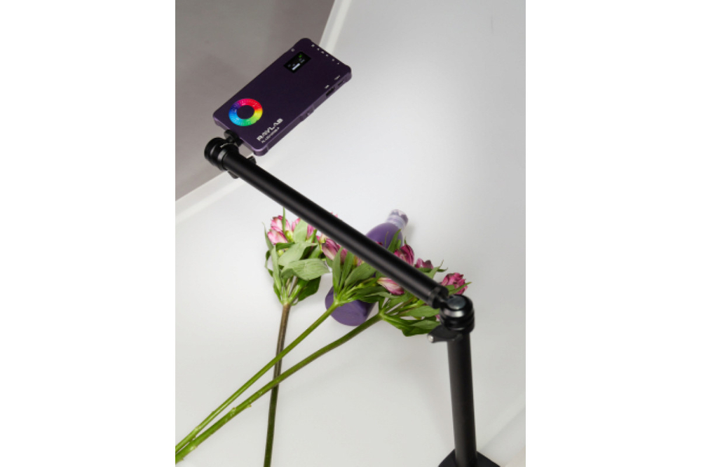 Осветитель светодиодный Raylab RL-LED12RGB-P 2500-9000К фиолетовый