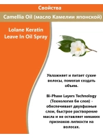 Сыворотка для волос с маслами кератиновая двухфазная