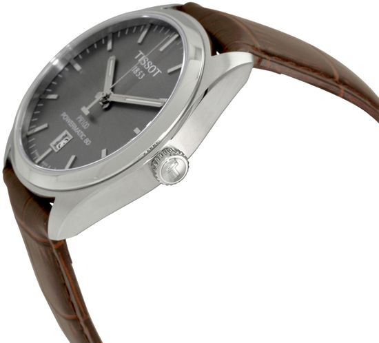 Мужские швейцарские наручные часы Tissot PR 100 Powermatic T101.407.16.071.00