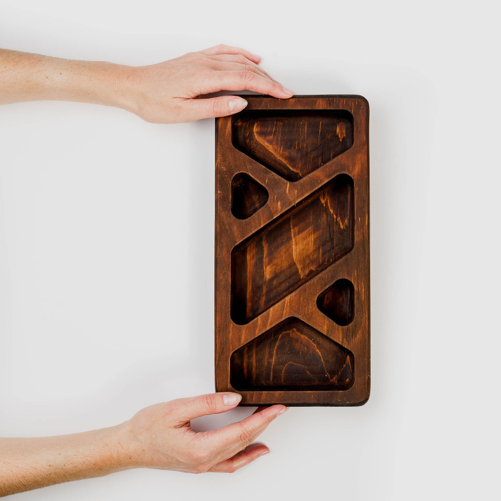 Менажница из Сибирского кедра