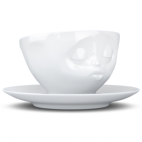 Чайная пара 200мл Tassen Kissing белая