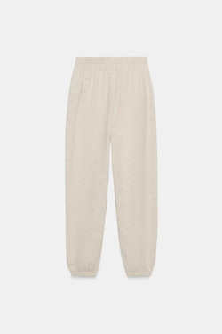 ZARA БРЮКИ-ДЖОГГЕРЫ ST. MORITZ®, БЕЖЕВЫЙ МЕЛАНЖ