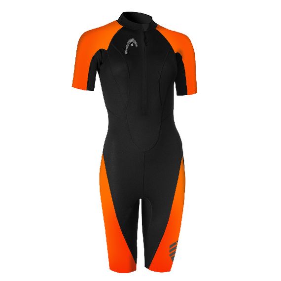 Короткий гидрокостюм женский Head Swimrun Multix Shorty нейлон/нейлон 2,5 мм