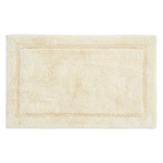 Коврик для ванной из хлопка ворсовый кремового цвета из коллекции essential, 50х80 см