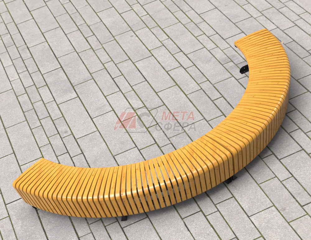 Лавка Вега радиусная