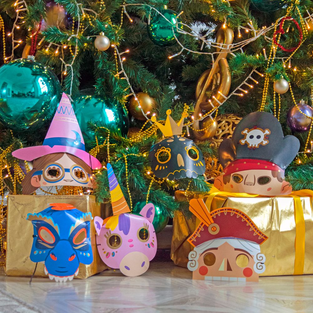 Маски «Волшебные герои»