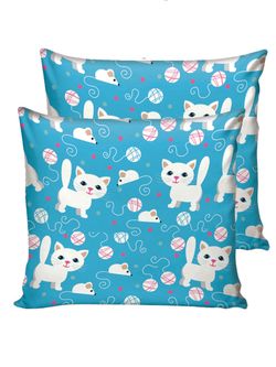 Наволочка комплект 2шт бязь Сказка "Котята" 70x70 см