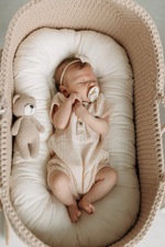 Мишка вязаный, Бежевый