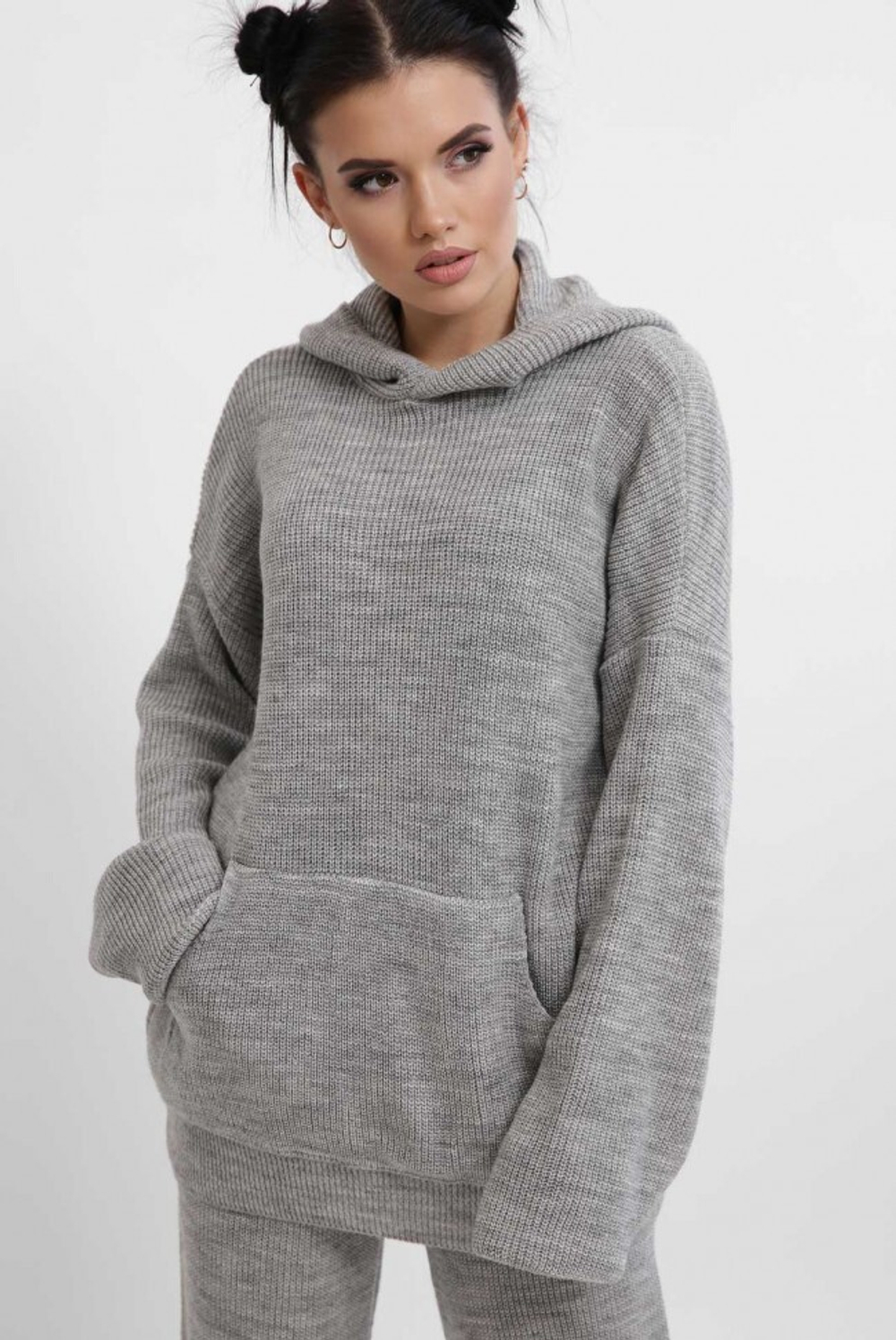 Вязаный брючный костюм KSM0004