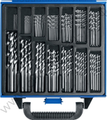 ЗУБР ПРОФ-А 99шт(1-10мм), Набор сверл по металлу, сталь Р6М5, класс А, мет.бокс