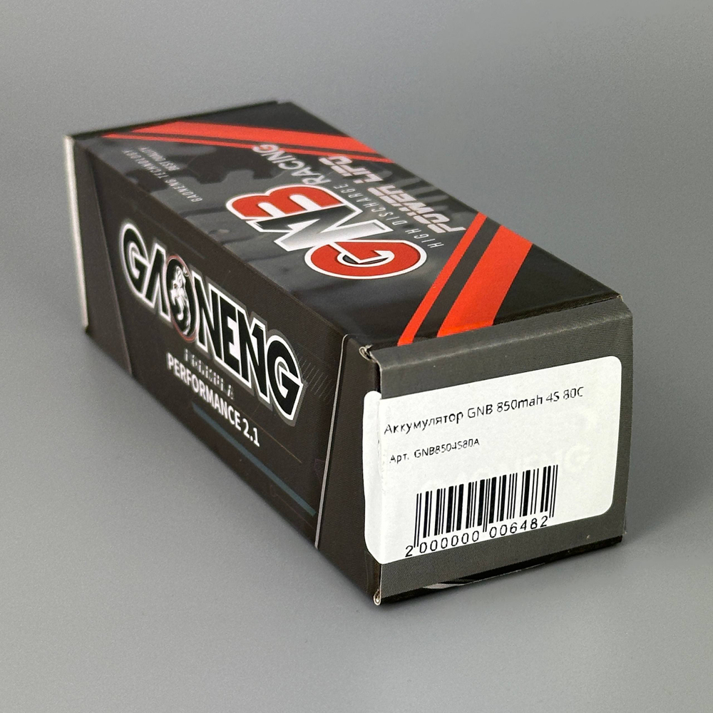 Аккумулятор GNB 850mah 4S 80C