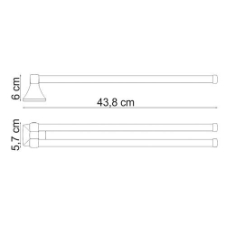 Wern K-2531 Держатель полотенец рога