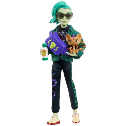 Monster High - базовая кукла Deuce Gorgon + питомец HHK56 / артикул   HPD53 HHK56  / GTIN 194735069873