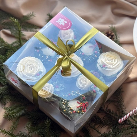 Зимняя коллекция шоколадных горшочков · набор из 9 шт