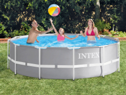 Каркасный бассейн Intex Prism Frame 366x99 см + фильтр-насос 2006 л/ч, лестница (26716)