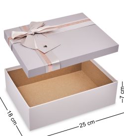 WF-175-B Набор коробок из 3 шт, бежево-серый