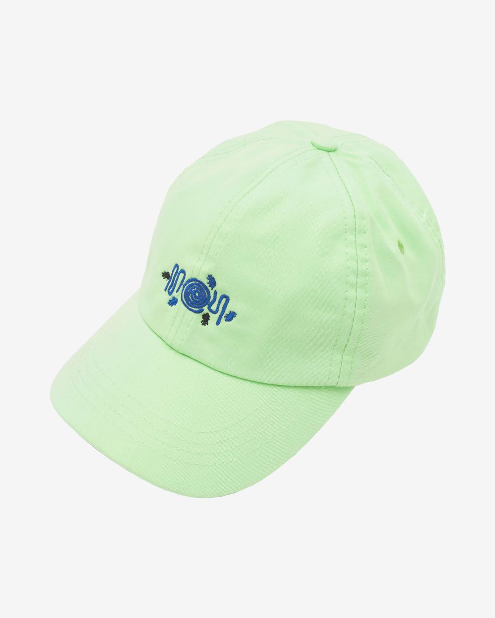 Кепка Меч SS23 Dad Spiral Neon Green ярко-зеленая