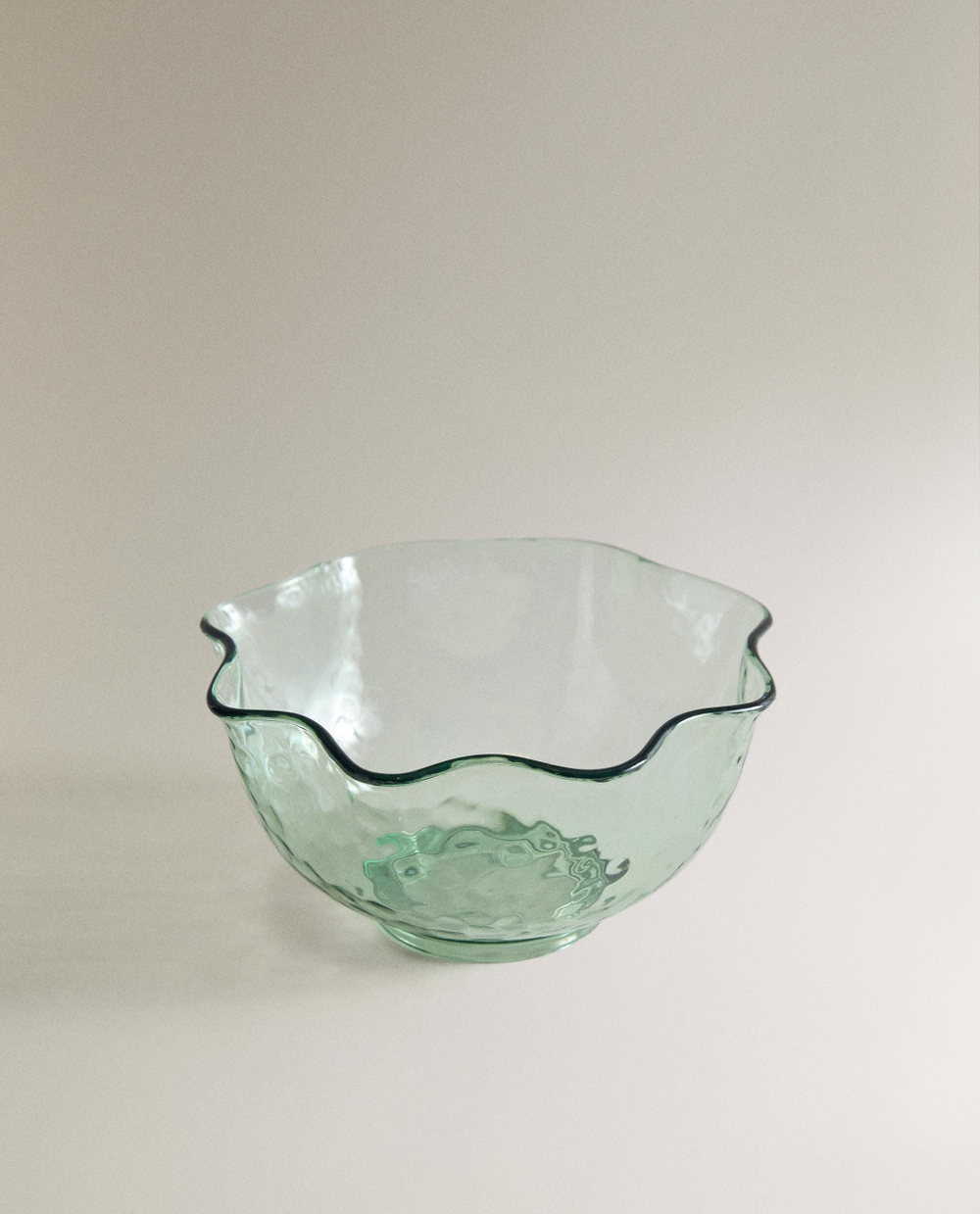 Zara Home миска из пластика, цвет зелёный, 17.8 см
