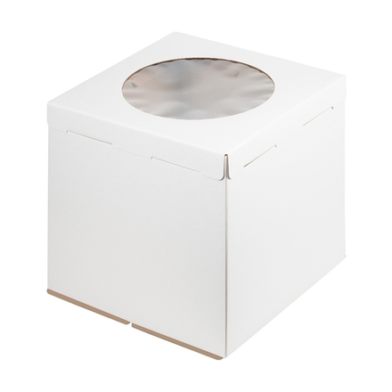 Коробка для торта с окном 30*30*30см