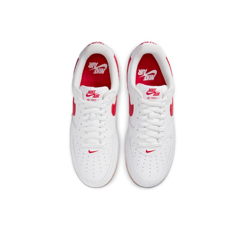 Кроссовки Nike Air Force 1 Low 'Color of the Month - White University Red' DJ3911-102