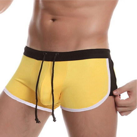 Мужские плавки желтые Romeo Rossi RR6514-13