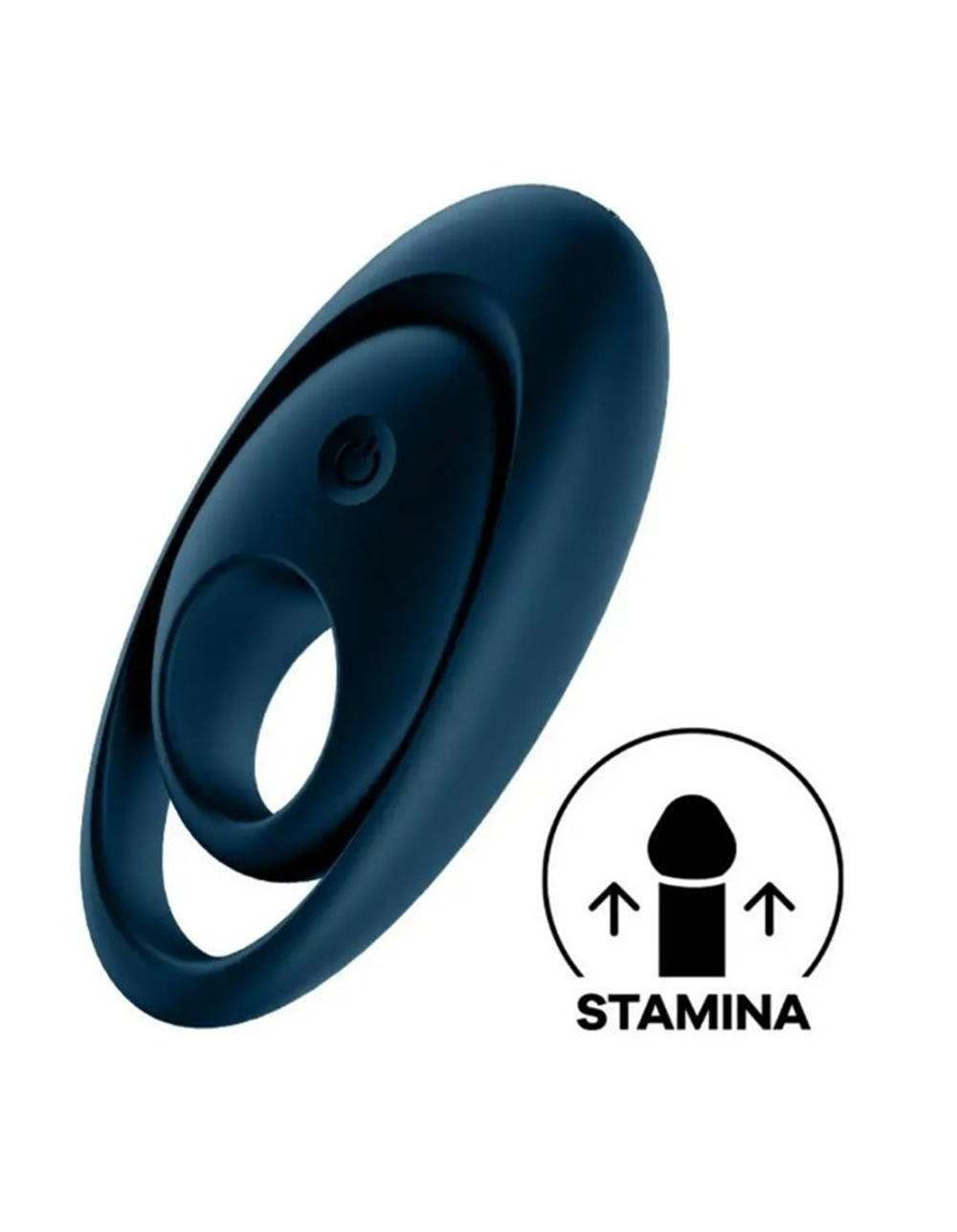 Эрекционное кольцо Satisfyer Glorious Duo синее