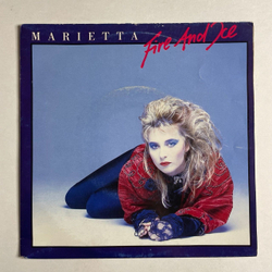 Винтажная виниловая пластинка LP Marietta Fire And Ice (Germany 1986) 7 дюймов, 45 RPM, Single