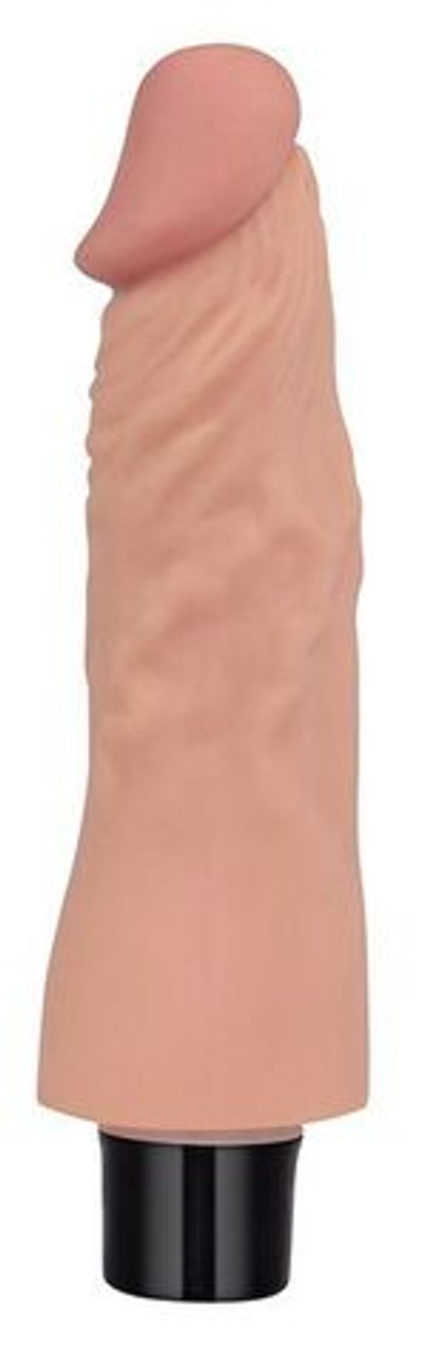 Вибратор-реалистик Real Softee - 17,8 см. (Цвет: телесный)