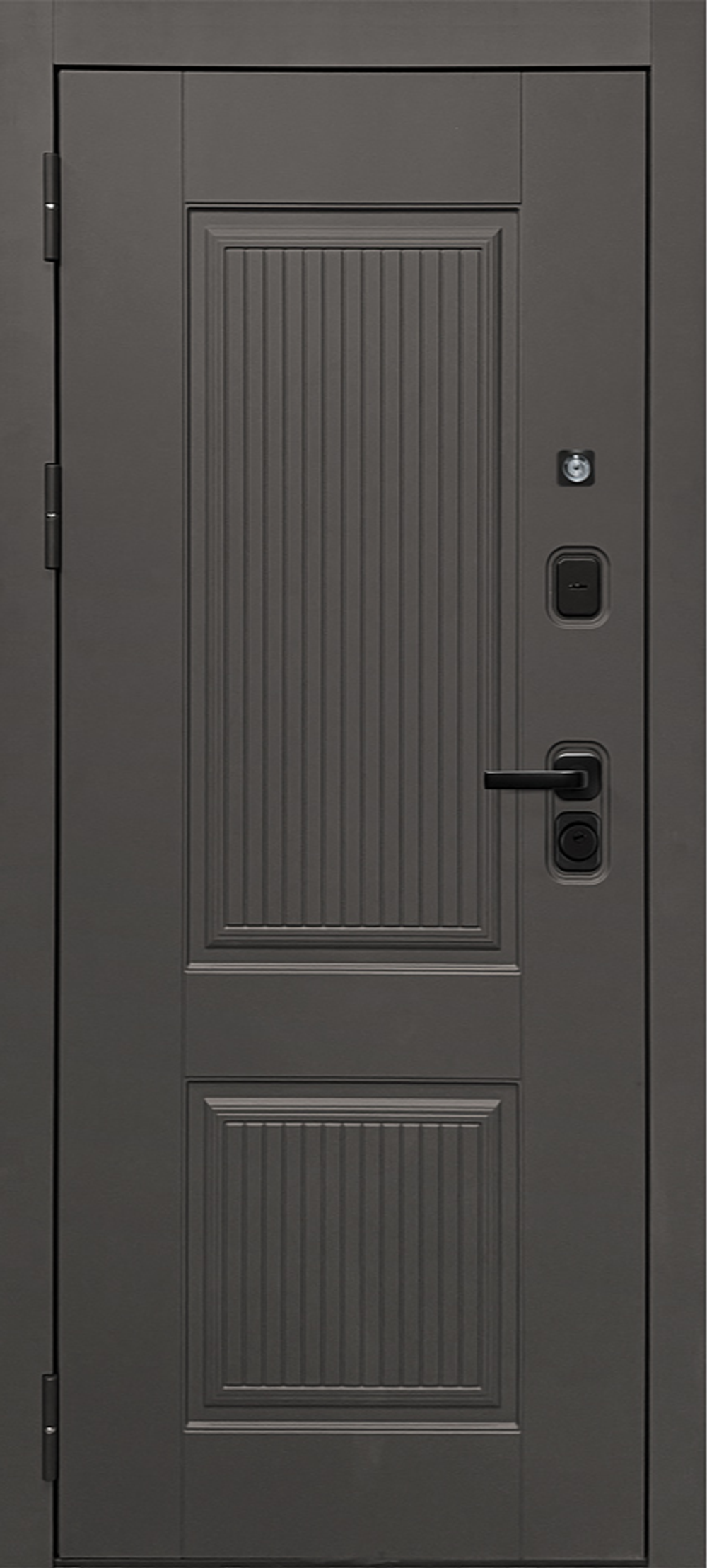 Стальная входная дверь для квартиры с отделкой МДФ - 1007