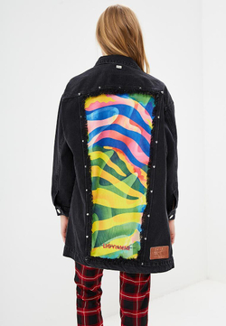 LIGVIANNI Джинсовая куртка Denim Jacket The Tropical World