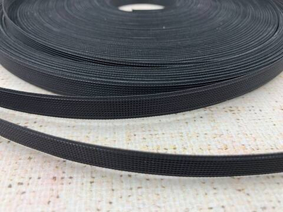 Лента регилин, ш. 10 мм, чёрный