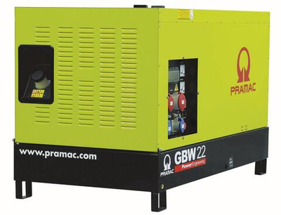 Дизельный генератор Pramac GBW 22 Y/230 в кожухе