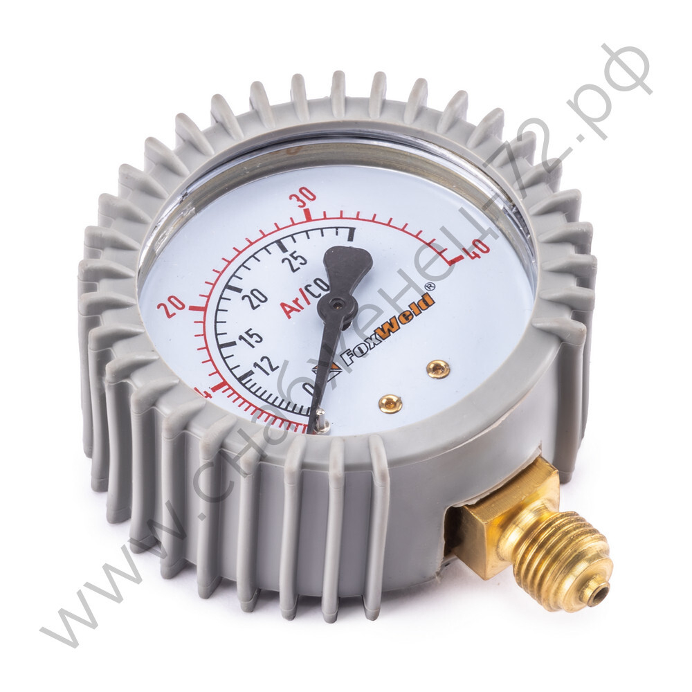 FoxWeld Манометр для редуктора WR500 (аргон/углекислота) НД (пр-во FoxWeld/КНР)
