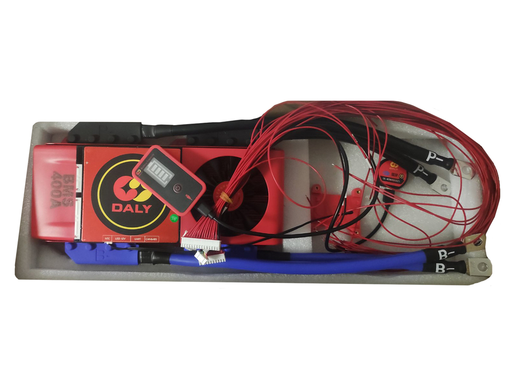 Плата контроля BMS Smart LiFePO4 24S 72V 400A