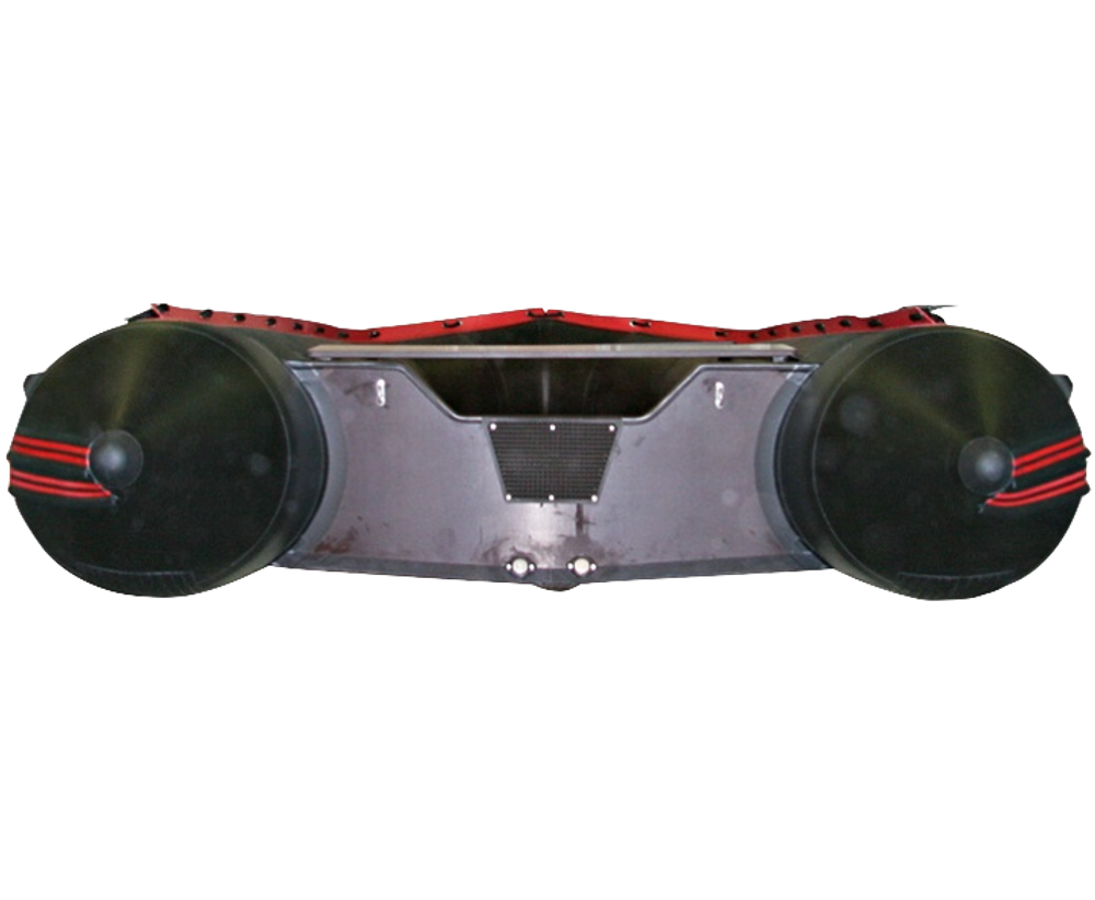 Лодка ПВХ Мнев и К Korsar Командор KMD-380Pro Чёрный