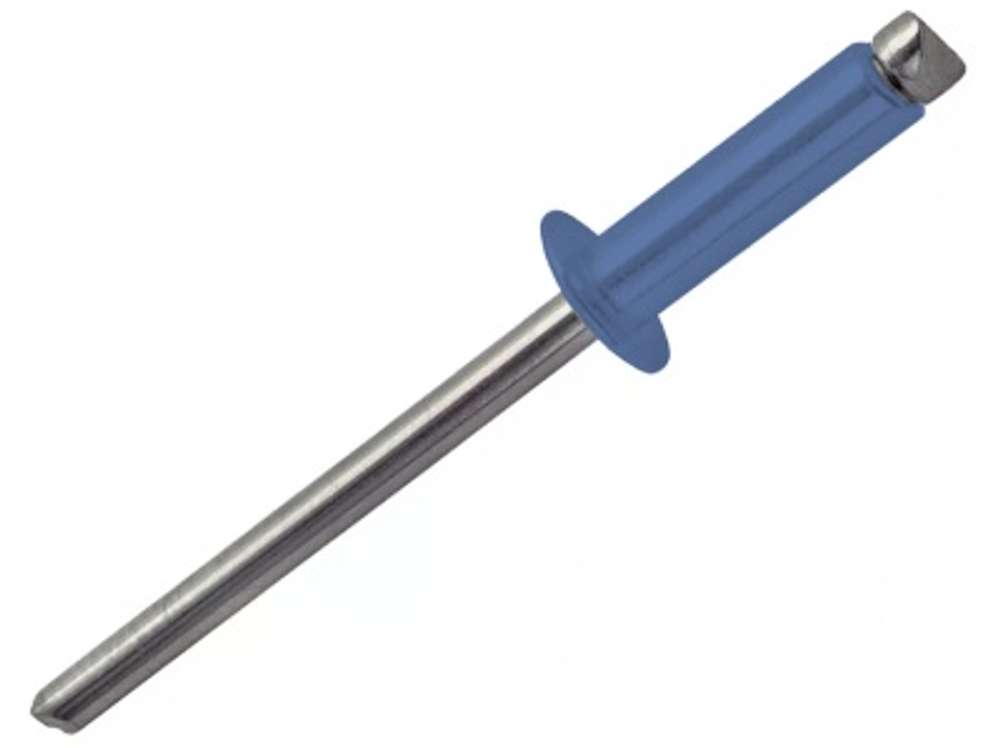 Заклепка алюм/сталь 3,2х8 RAL 5005 синий (100 шт/уп)