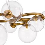 Люстра P68092-9 brass