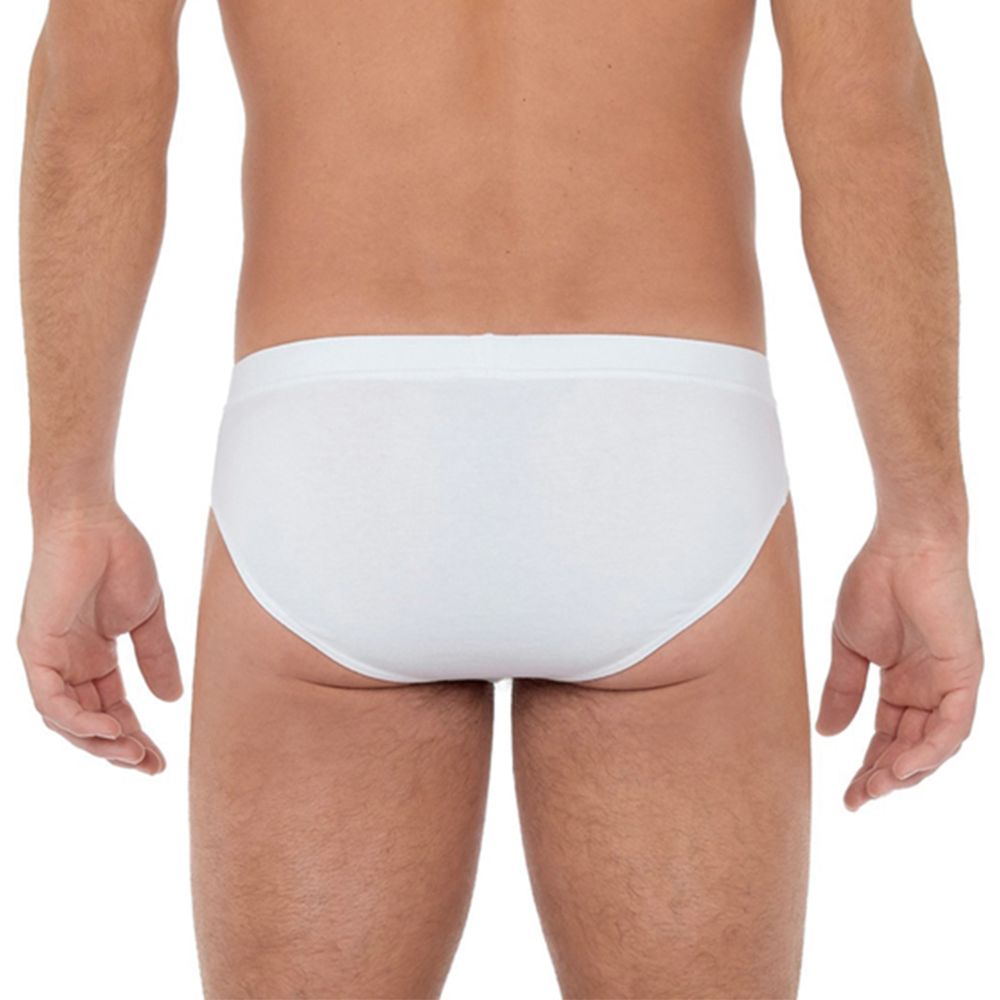 Мужские трусы брифы белые HOM Tencel Soft 40-2677-0003