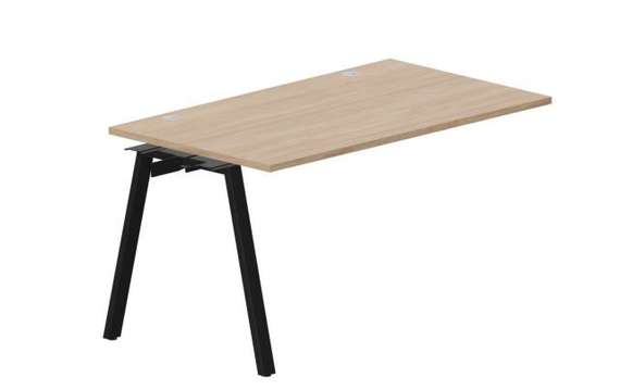 стол Arena 1380х780х750мм (2 громмета) - приставной элемент