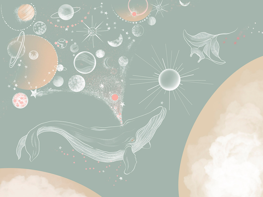 Дизайнерские обои Wall Street Cosmos