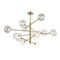 Подвесная люстра Crystal Lux Marzo SP12 Bronze/Transparente