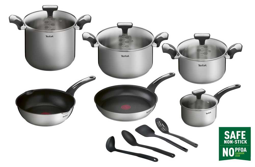 Набор посуды Tefal Emotion 14 предметов E300SE74