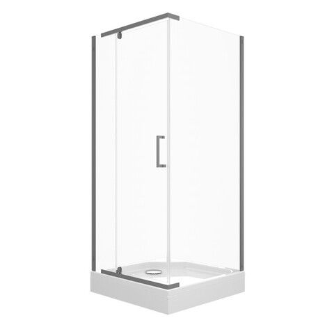 Душевое Ограждение 90*90 Triton Терра-Графит