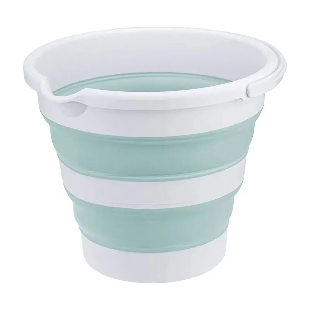 Ведро ФЛЕКС 5л складное Морская волна