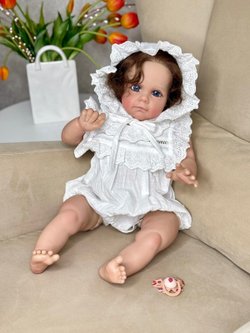 Кукла Реборн мягконабивная 60см (FA-596A1)
