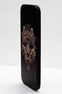 Доска садху Волк медные гвозди