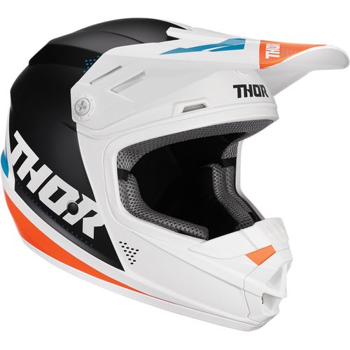 Sector Blade Helmet / Детский / Бело-бирюзовый