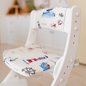 Подушка для растущего стула, морская