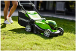 Газонокосилка аккумуляторная GREENWORKS G24X2LM41 2*24V, 41 см, без АКБ и ЗУ (2512607)